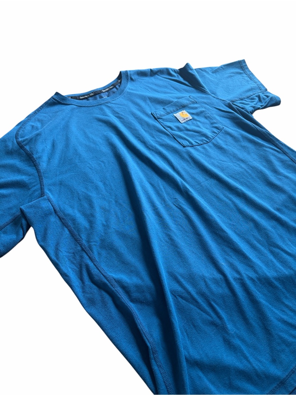 Carhartt Force Men’s Pocket T Shirt Size L Cotton/Poly Blend Workwear